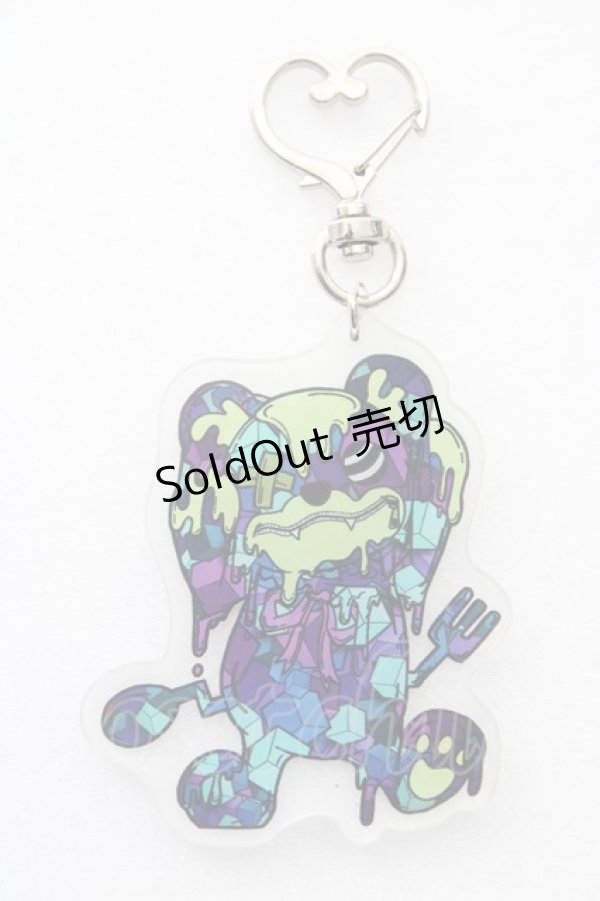画像1: Meltyglow / アクリルキーホルダー【ブロックめるてぃ】 T-23-10-27-002-PU-ZA-IG-ZT274 (1)