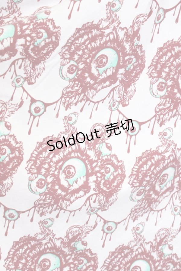 画像4: 【SALE】Sourpuss Clothing / モンスターワンピース M 白ｘ赤 T-23-11-27-020-PU-OP-AS-ZT306 (4)