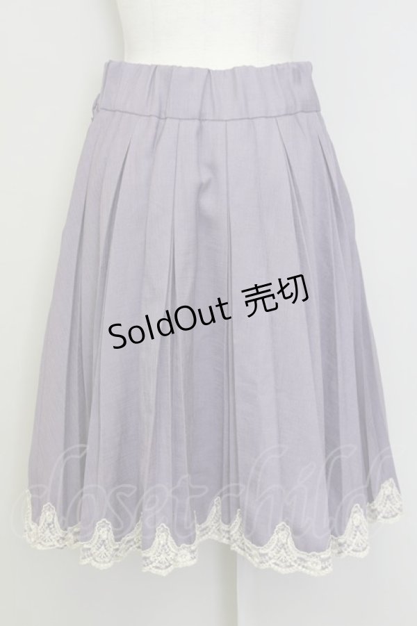 画像2: axes femme / スカート M 紫 T-23-11-27-028-AX-SK-AS-ZT306 (2)