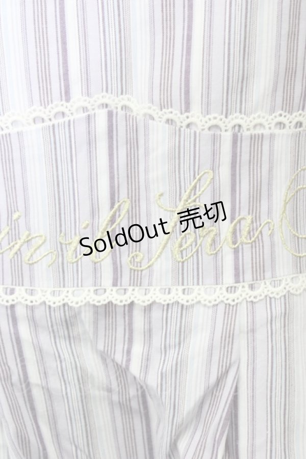 画像6: 【SALE】axes femme POETIQUE / ストライプジャンパースカート  ラベンダー T-23-11-30-048-AX-OP-IG-ZT304 (6)