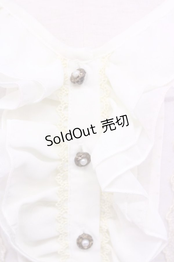 画像4: 【SALE】axes femme / ドットフロッキー使いワンピース  アイボリー×ブラウン T-23-12-29-004-AX-OP-IG-ZT324 (4)