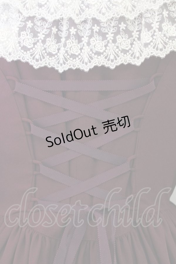 画像4: Innocent World / 宝野アリカ アンティークドールドレス(ラファエル)  ワイン T-24-01-12-028-IW-OP-AS-ZS (4)