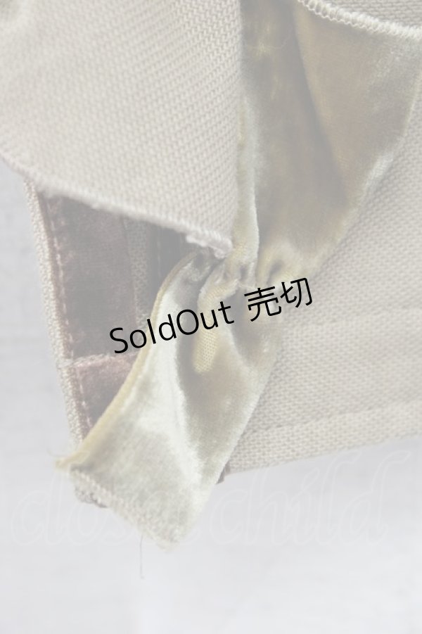 画像5: 【SALE】Jane Marple Dans Le Saｌon / ビンテージベルベットリボンのシャネルジャケット M ベージュ T-24-01-17-025-JM-JA-IG-ZT404 (5)