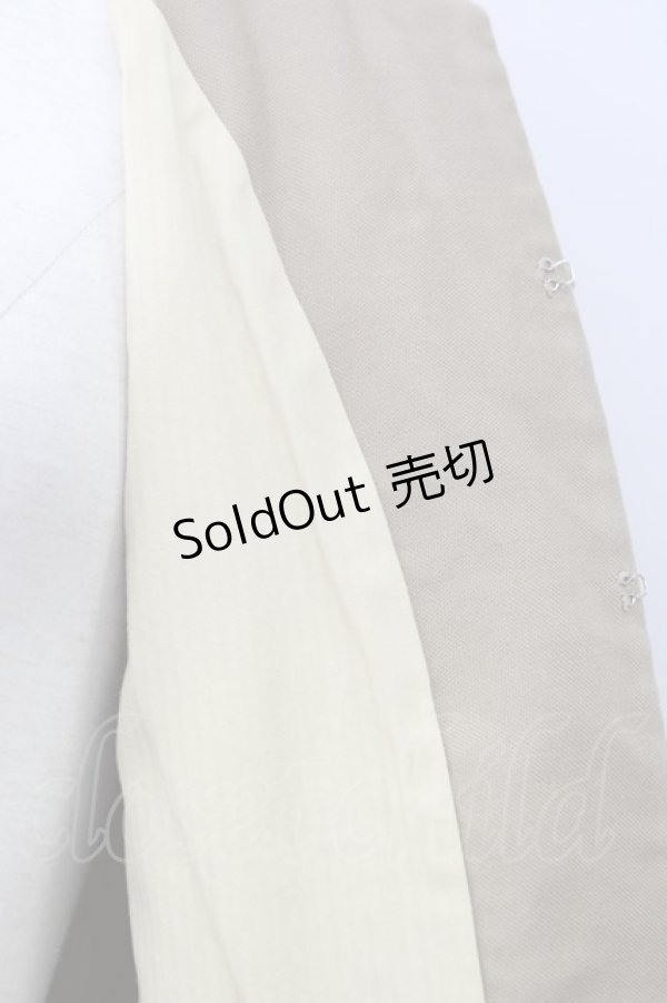 画像7: 【SALE】Jane Marple Dans Le Saｌon / ビンテージベルベットリボンのシャネルジャケット M ベージュ T-24-01-17-025-JM-JA-IG-ZT404 (7)