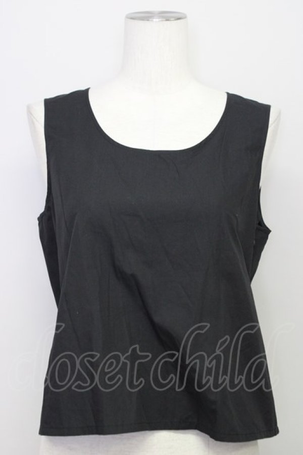 画像4: KANEKO ISAO / ボーダーシフォンブラウス  黒Ｘ白 T-24-01-21-003-EL-BL-HD-ZT022 (4)