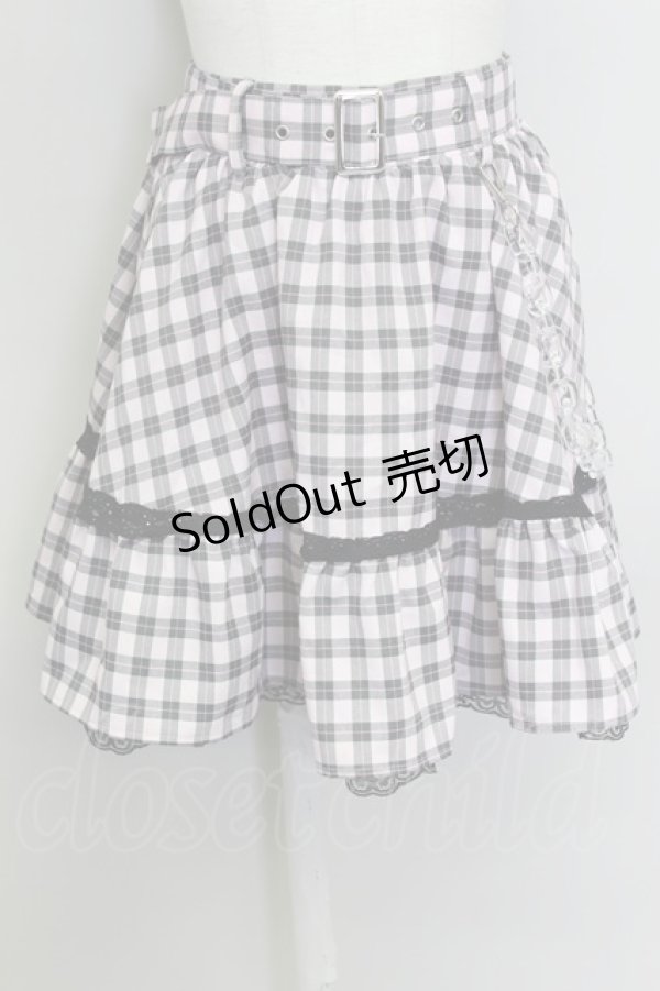 画像1: Jamie エーエヌケー / タータンチェックスカート  ピンク T-24-01-26-038-LO-SK-AS-ZT215 (1)