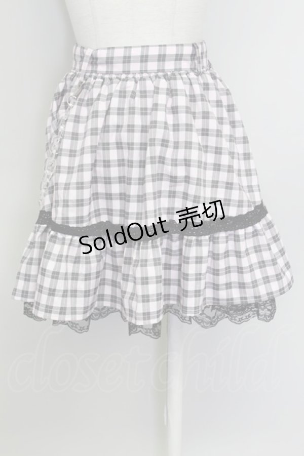 画像2: Jamie エーエヌケー / タータンチェックスカート  ピンク T-24-01-26-038-LO-SK-AS-ZT215 (2)