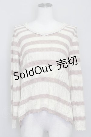 画像: 【SALE】axes femme / トップス   T-24-01-31-011-AX-TO-AS-ZT380