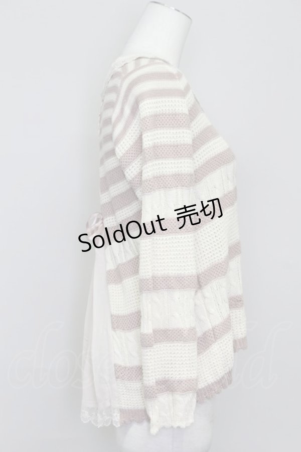 画像3: 【SALE】axes femme / トップス   T-24-01-31-011-AX-TO-AS-ZT380 (3)