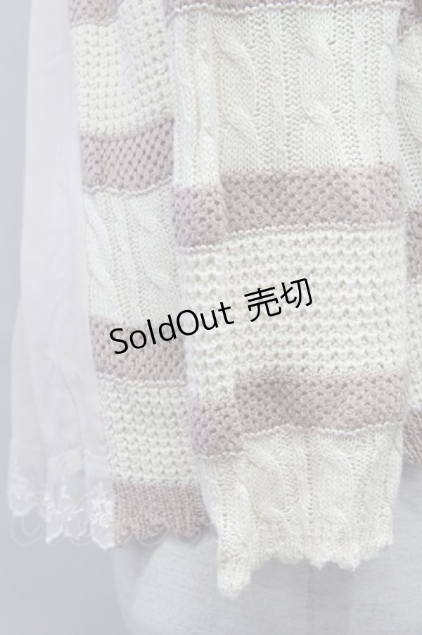 画像4: 【SALE】axes femme / トップス   T-24-01-31-011-AX-TO-AS-ZT380 (4)