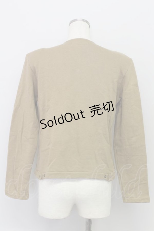 画像2: 【SALE】KANEKO ISAO / ドットリボンスナップボタンカーディガン  ブラウン T-24-02-04-011-EL-TO-HD-ZT253 (2)