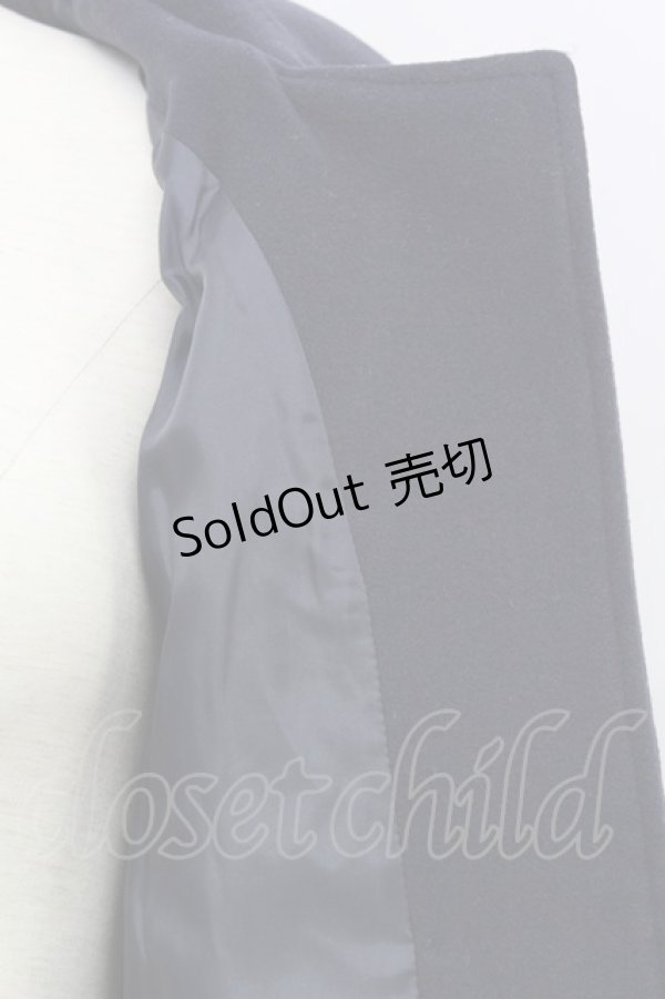 画像4: Fi.n.t / マントコート  ネイビー T-24-02-07-026-CA-JA-HD-ZT-C007 (4)