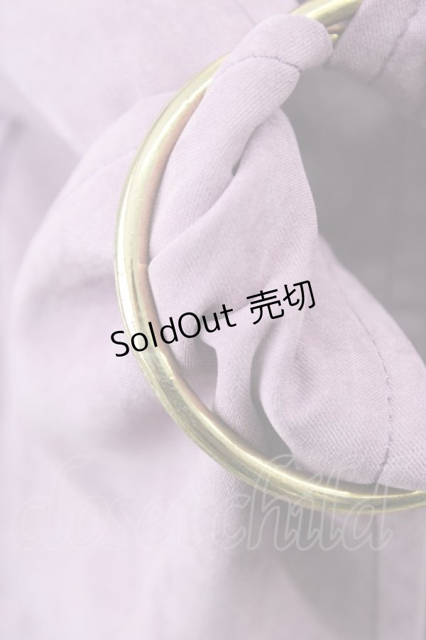 画像7: axes femme / ベルト付きロングスカート  パープル T-24-02-21-031-AX-SK-UT-ZT313 (7)