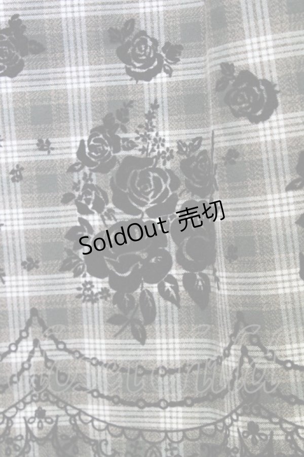 画像4: 【SALE】axes femme /フロッキープリントロングワンピース M グリーン T-24-02-24-028-AX-OP-SZ-ZT407 (4)