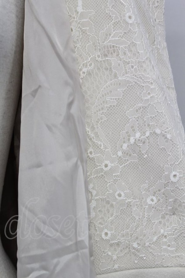 画像6: axes femme / COATレース衿ロングコート M 生成り T-24-02-25-023-AX-CO-SZ-ZT-C017 (6)