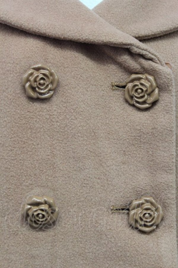 画像4: an another angelus / ローズボタンコート  キャメル T-24-02-28-010-CA-CO-AS-ZT-C018 (4)