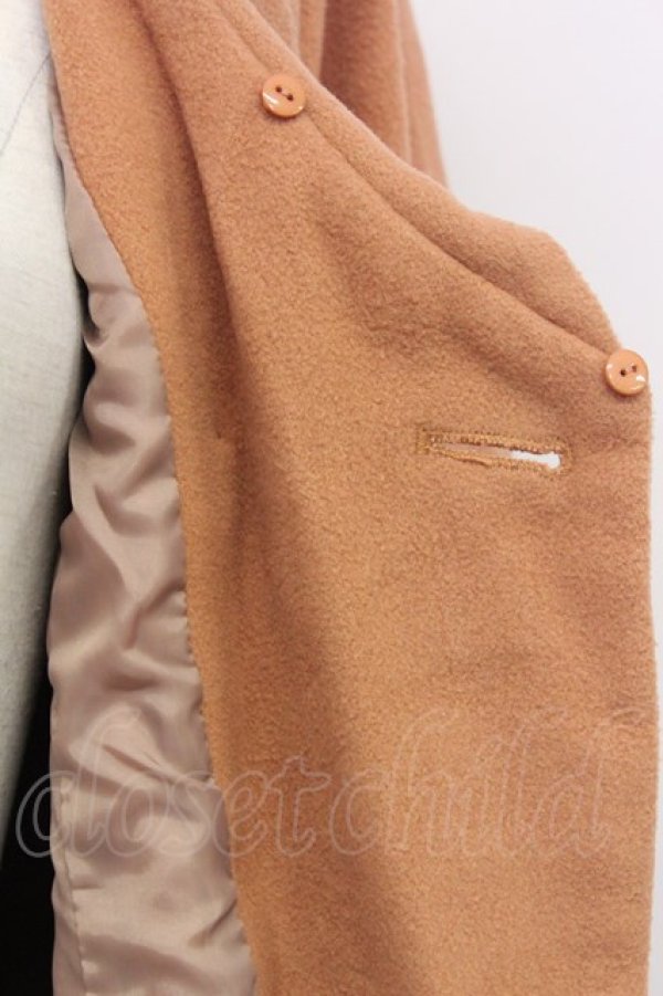 画像7: an another angelus / ローズボタンコート  キャメル T-24-02-28-010-CA-CO-AS-ZT-C018 (7)