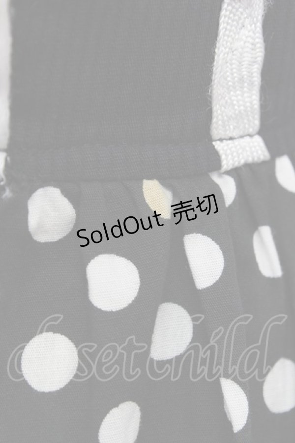 画像6: Jane Marple / ドット切替ジャンパースカート  黒 T-24-03-03-028-JM-OP-AS-ZT145 (6)