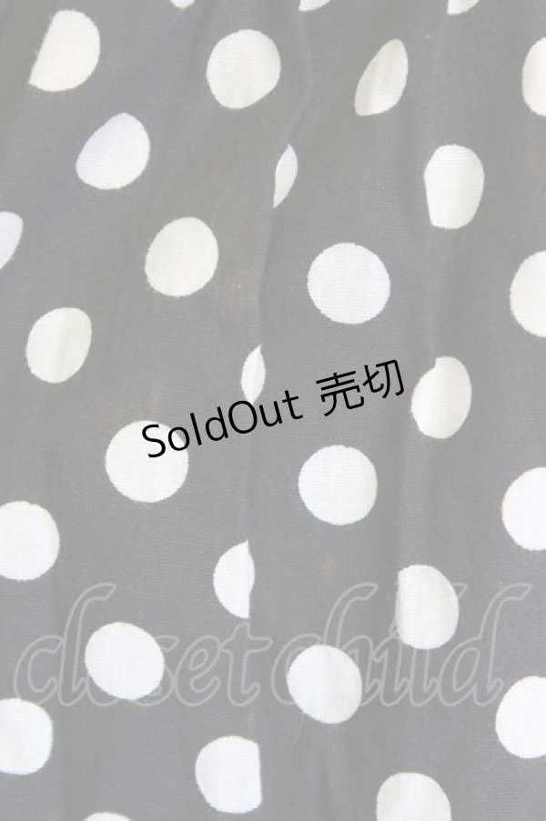 画像9: Jane Marple / ドット切替ジャンパースカート  黒 T-24-03-03-028-JM-OP-AS-ZT145 (9)