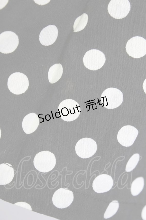 画像12: Jane Marple / ドット切替ジャンパースカート  黒 T-24-03-03-028-JM-OP-AS-ZT145 (12)