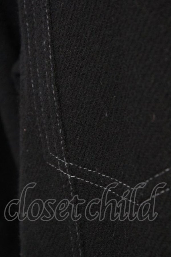 画像4: MILKBOY / BIRD CHECK JACKET - 黒 T-24-03-03-011-MB-JA-SZ-ZT-C021 (4)