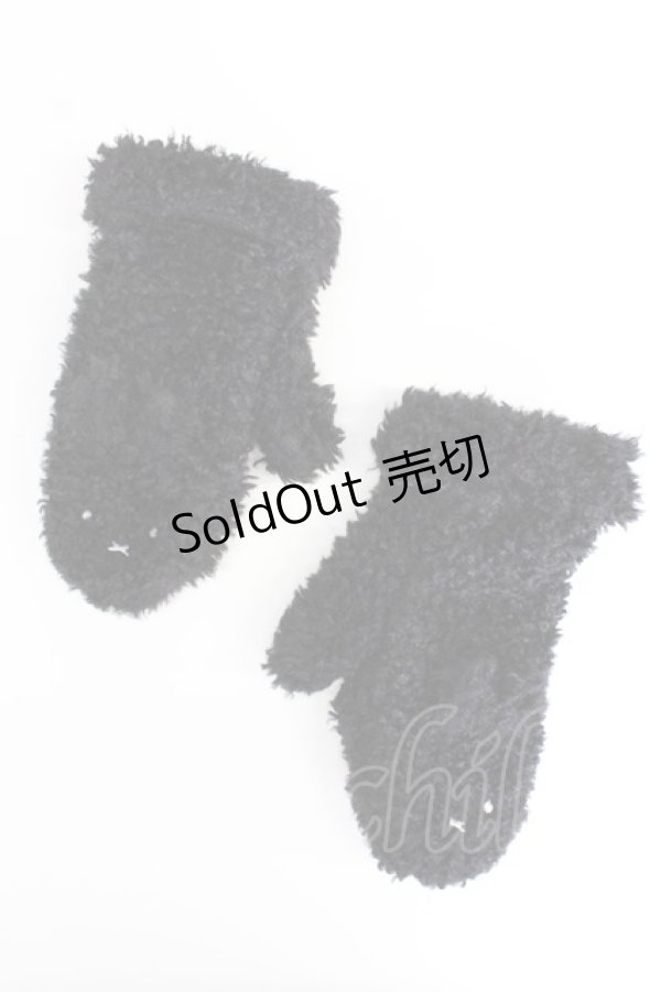 画像1: 【SALE】merry jenny / Gmocomoco miffy mitten - 黒 T-24-03-08-041-LO-ZA-SZ-ZT035 (1)