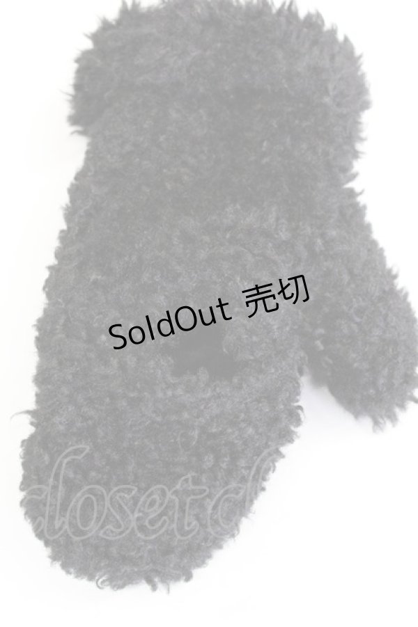 画像4: 【SALE】merry jenny / Gmocomoco miffy mitten - 黒 T-24-03-08-041-LO-ZA-SZ-ZT035 (4)