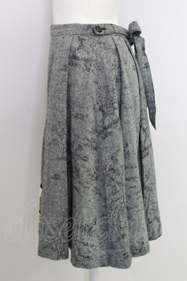 画像3: Emily Temple cute /うさぎの学校スカート  グレー T-24-03-14-025-ET-SK-SZ-ZT040 (3)