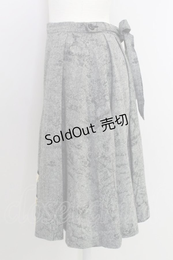 画像3: Emily Temple cute /うさぎの学校スカート  グレー T-24-03-14-025-ET-SK-SZ-ZT040 (3)