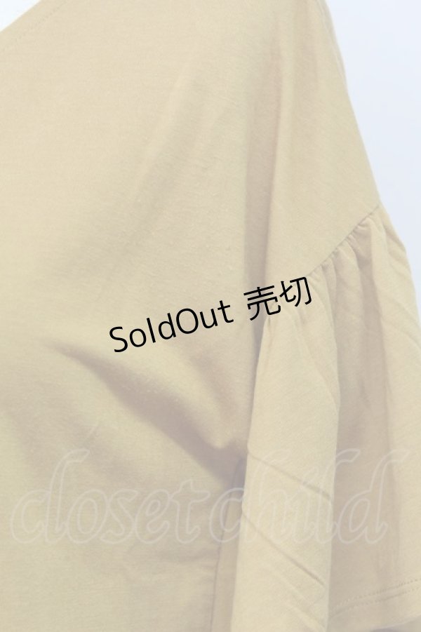 画像3: 【SALE】E hyphen world gallery PEACE / ドロップショルダープルオーバー  イエロー T-24-03-19-023-LO-TO-IG-ZT414 (3)