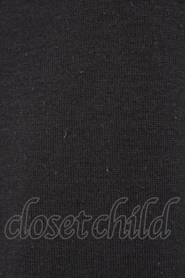 画像5: E hyphen world gallery PEACE / ドットチュールスリーブプルオーバー  クロ T-24-03-19-002-LO-TO-IG-ZT413 (5)