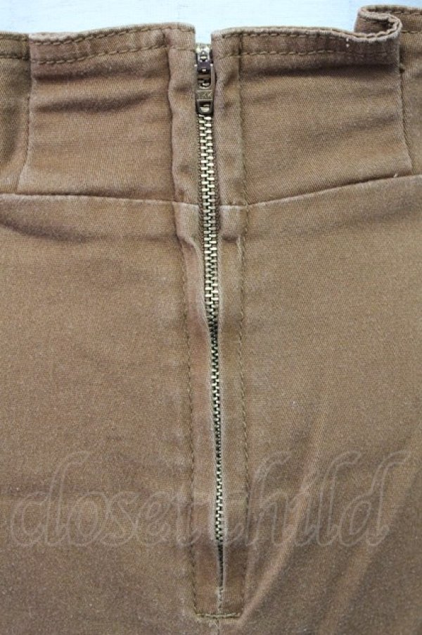 画像6: E hyphen world gallery PEACE / ツイルフラップポケットスカート  ブラウン T-24-03-19-045-LO-SK-IG-ZT415 (6)