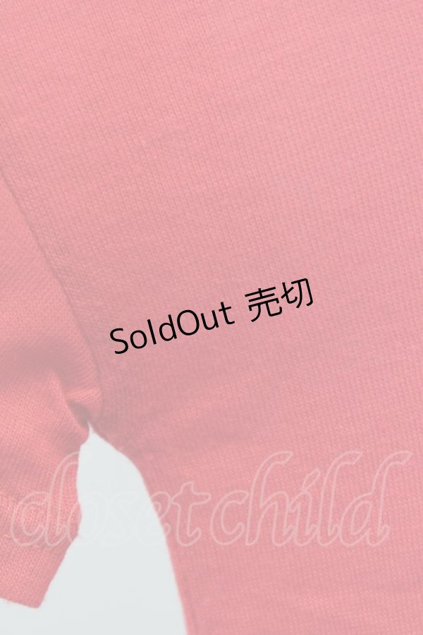 画像5: E hyphen world gallery PEACE / レースアップスリーブプルオーバー  アカ T-24-03-19-018-LO-TO-IG-ZT413 (5)