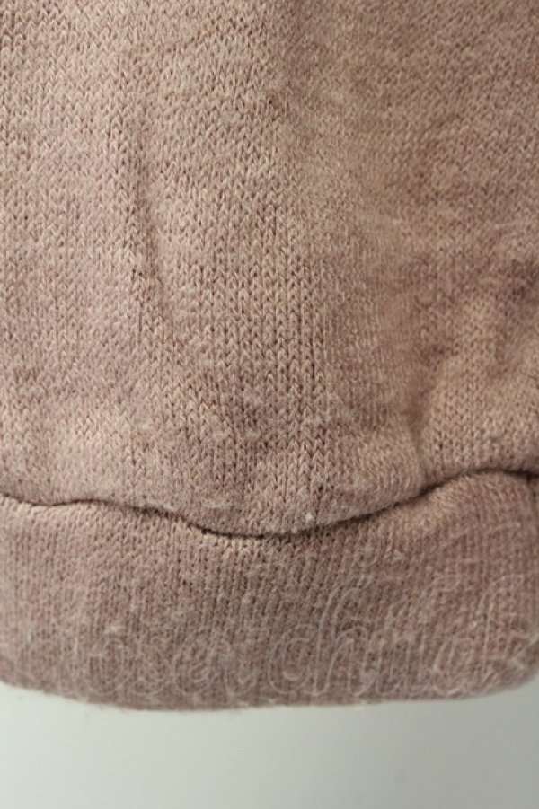 画像3: E hyphen world gallery PEACE / ウォッシャブルバルーンニッティ  ピンクベージュ T-24-03-21-019-LO-TO-IG-ZT128 (3)