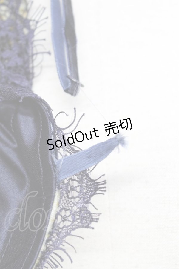 画像7: 【SALE】E hyphen world gallery HARU / ローズベロアキャミワンピース  クロ T-24-03-21-025-LO-OP-IG-ZT354 (7)