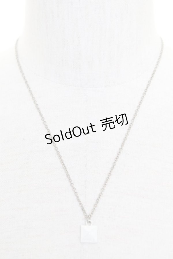 画像1: WORLD WIDE LOVE！(Rydia) / スタッズネックレス  シルバー T-24-03-21-048-PU-AC-IG-ZT421 (1)