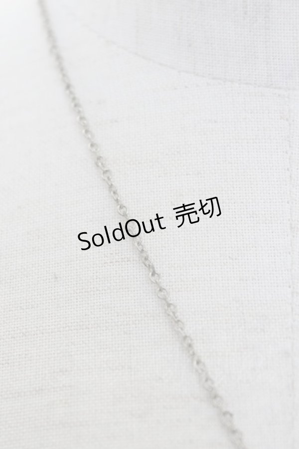 画像4: WORLD WIDE LOVE！(Rydia) / スタッズネックレス  シルバー T-24-03-21-048-PU-AC-IG-ZT421 (4)