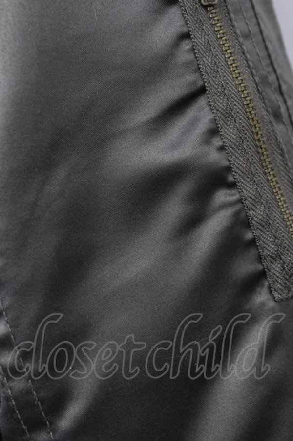 画像3: E hyphen world gallery PEACE / MA-1ブルゾン  カーキグリーン T-24-03-21-001-LO-JA-IG-ZT-C013 (3)