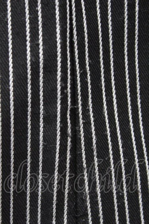 画像5: E hyphen world gallery PEACE / ストライプフリルトップス  クロ T-24-03-21-009-LO-TO-IG-ZT127 (5)