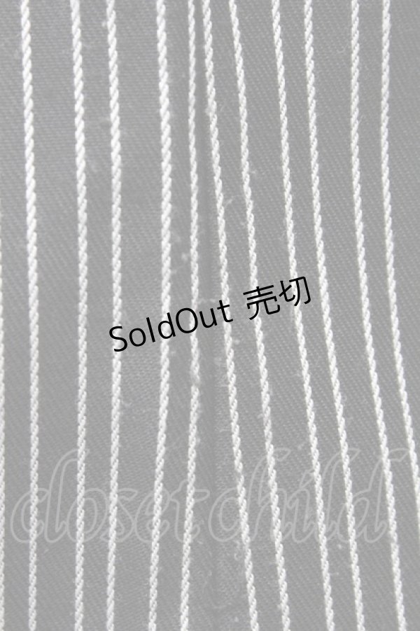 画像5: 【SALE】E hyphen world gallery PEACE / ストライプフリルトップス  クロ T-24-03-21-009-LO-TO-IG-ZT127 (5)