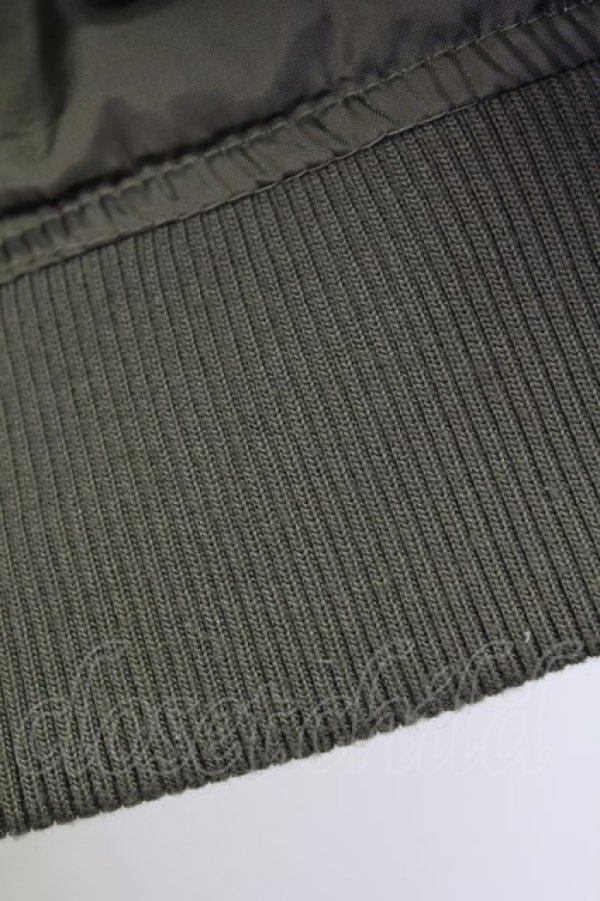 画像6: E hyphen world gallery PEACE / MA-1ブルゾン  カーキグリーン T-24-03-21-001-LO-JA-IG-ZT-C013 (6)