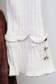画像3: axes femme / ワンピース  オフ×ブラウン T-24-03-22-018-AX-OP-SZ-ZT079 (3)