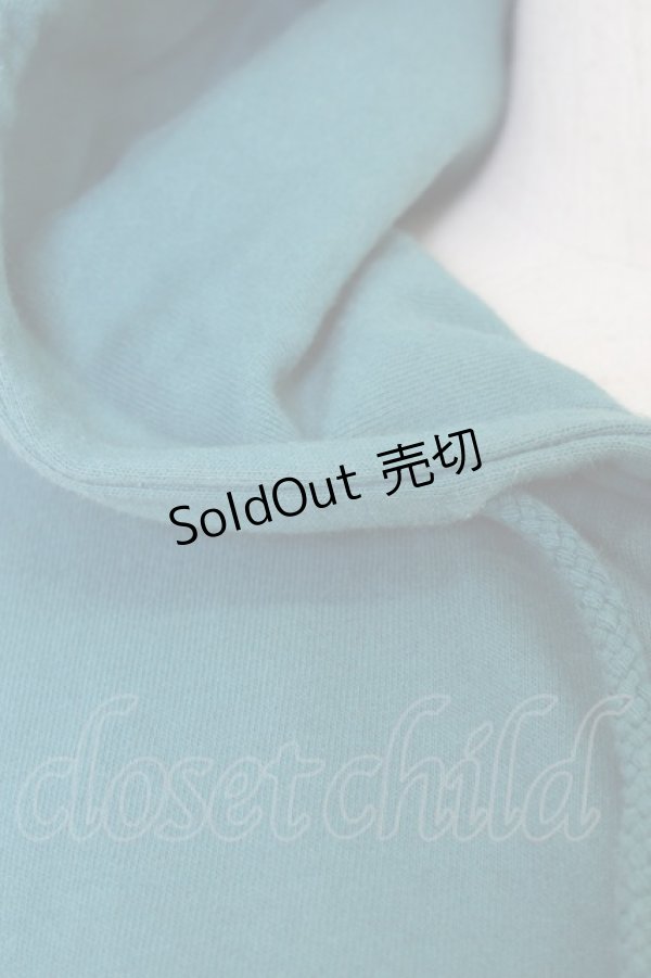 画像5: Candy Stripper / フード英字ワッペンパーカー  緑ｘ黄色 T-24-03-29-010-PU-TO-HD-ZT393 (5)