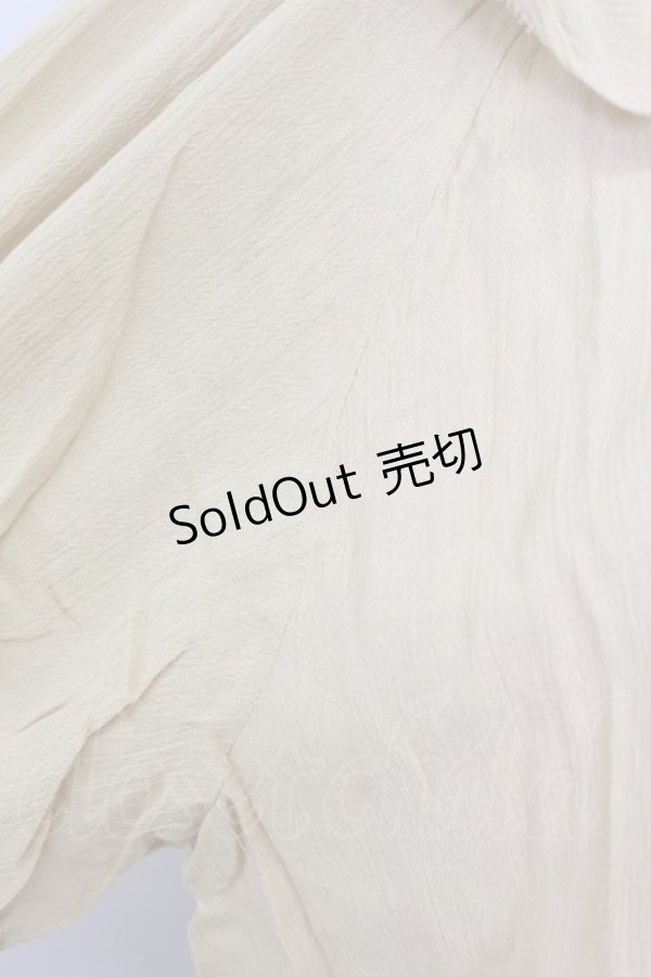 画像6: axes femme / レース襟ブラウスプル F イエロー T-24-06-15-009-AX-BL-SZ-ZT302 (6)