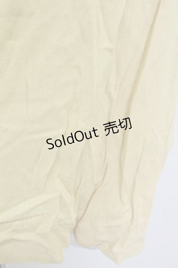 画像7: axes femme / レース襟ブラウスプル F イエロー T-24-06-15-009-AX-BL-SZ-ZT302 (7)