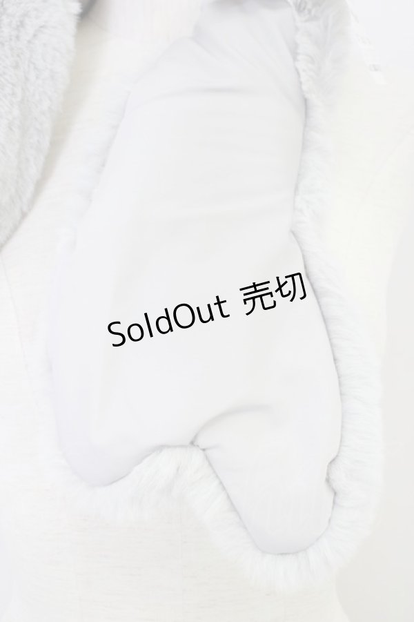 画像3: Fi.n.t / G リボンファーマフラー グレー T-24-07-04-030-CA-ZA-AS-ZT386 (3)