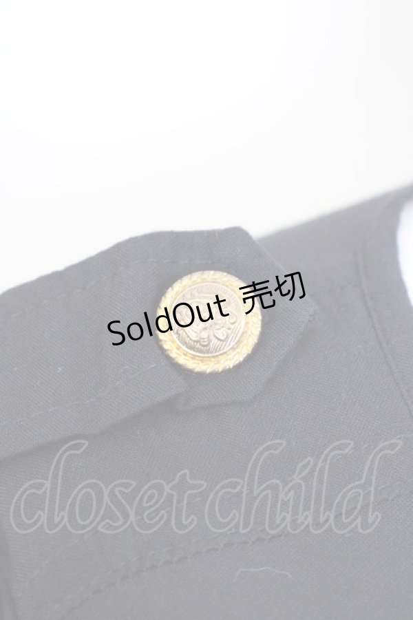 画像7: Fi.n.t / フロントZIP裾レースブルゾン  黒 T-24-08-02-017-CA-TO-HD-ZT337 (7)