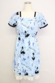 画像1: MILK /Black Swan Lake Dress  サックス T-24-08-09-019-ML-OP-SZ-ZT256 (1)