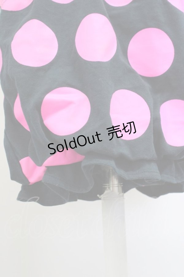 画像5: SUPER LOVERS / ドットカボチャパンツ  黒×ピンク T-24-08-09-025-PU-PA-SZ-ZT256 (5)