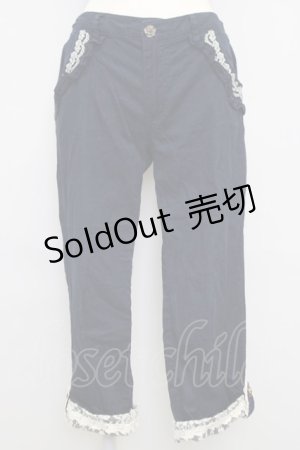 画像: axes femme / パンツ  紺 T-24-08-19-028-AX-PA-AS-ZT359